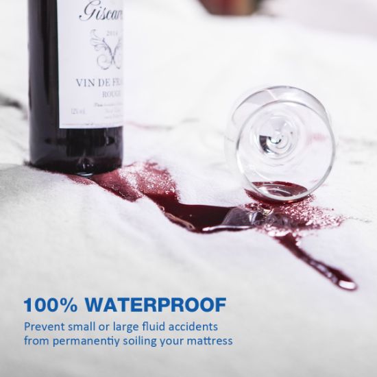 Premium Hypoallergenic Noiseless Waterproof Mattress Cover