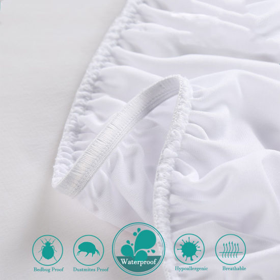 Waterproof Anti Bacterial Cozy Mattress Protector Which Is Made in China