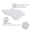 Premium Hypoallergenic 100% Cotton Terry Fitted Mattress Cover