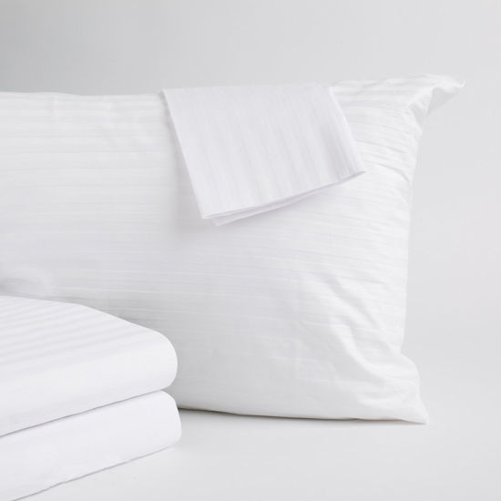 Anti-Microbial 400 Thread Count 100% Cotton Zippered Pillow Covers