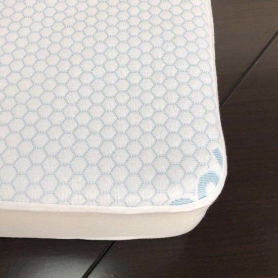 China Supplier High Quality Waterproof Mattress Cover with Air Layer Fabric for Adult Bed Crib Pad Protector