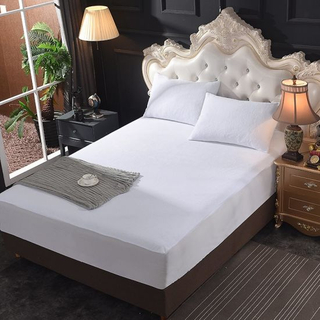 Waterproof Mattress Protector Hypoallergenic Bed Cover Cotton Pad King Queen