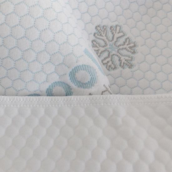 Waterproof Mattress Protector with Quilted Air Layer Jacquard Home Textile