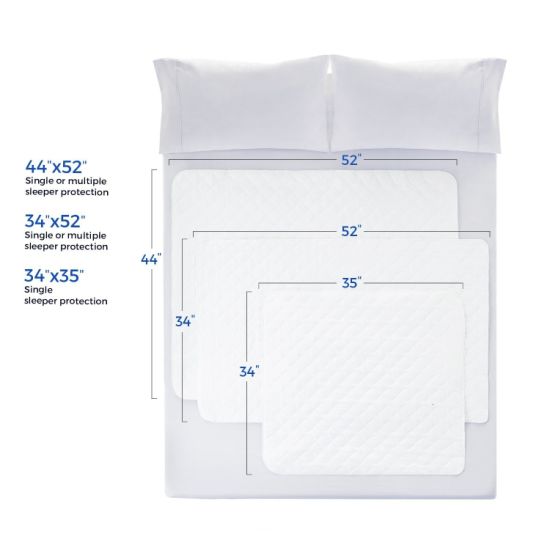 Waterproof Sheet Protector with Soft Cotton Blend Cover